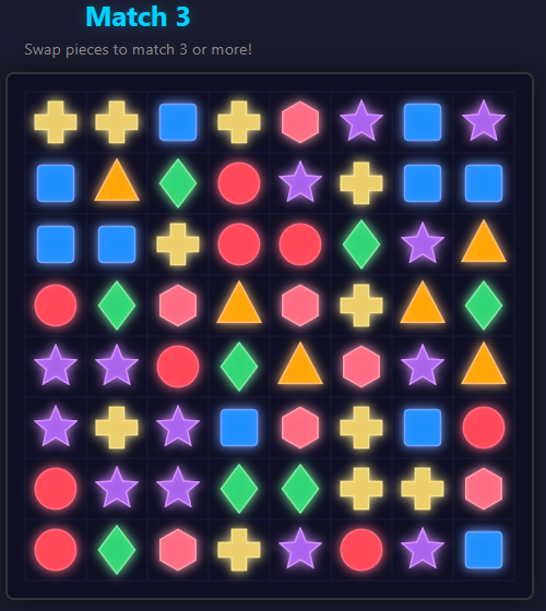 Screenshot of Match 3